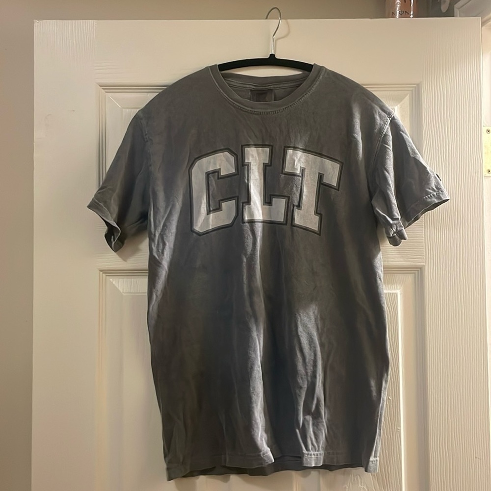 Glory Days Apparel - 5th Year Block CLT Grey T-Shirt